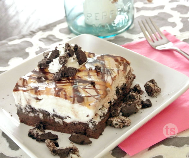 Truffle Fudge Ice Cream Cake