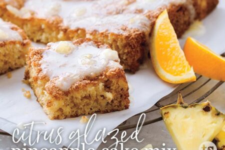 Citrus Glazed Pineapple Cake Mix