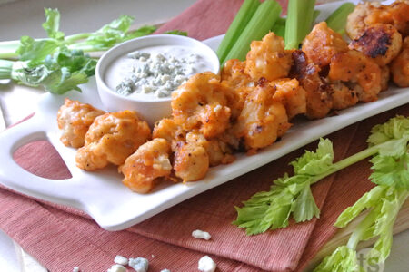 Breaded Buffalo Cauliflower