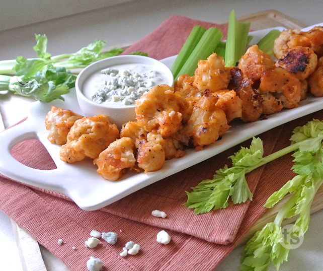 Breaded Buffalo Cauliflower