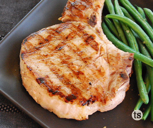 Juicy Brined & Grilled Pork Chops