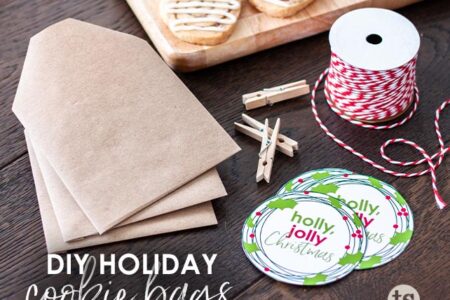 DIY Holiday Cookie Bags