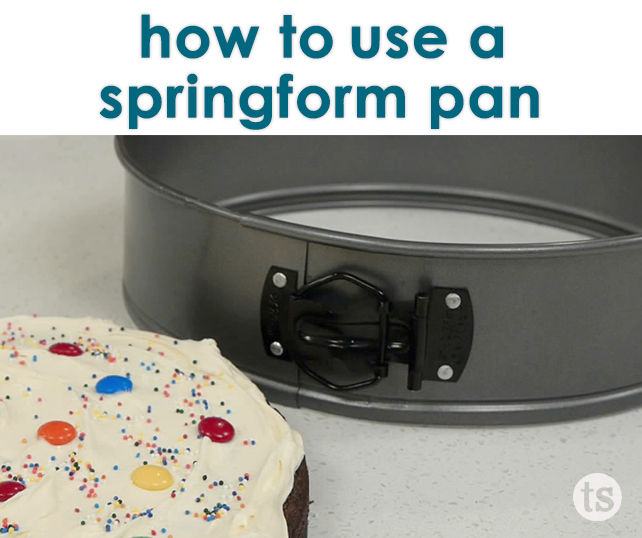 How to Use a Springform Pan