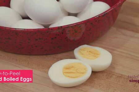 Easy-Peel Hard-Boiled Eggs