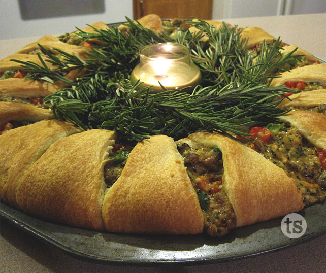 Italian Crescent Wreath