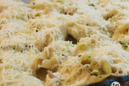 Chicken & Broccoli-Stuffed Shells