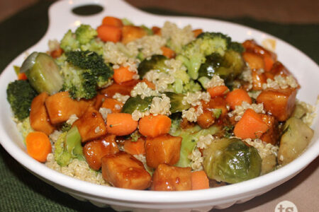 Teriyaki Chicken Quinoa Bowl