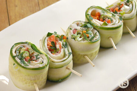 Turkey Cucumber Roll Ups