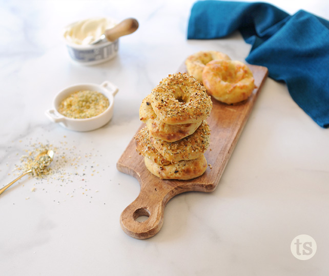 Back-to-School 3-Ingredient Bagels