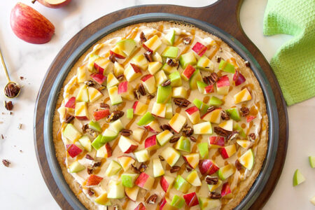 Ah, Sugar Sugar: Caramel Apple Fruit Pizza