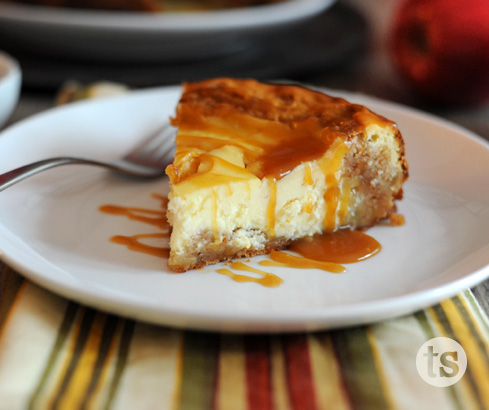 Nana’s Caramel Apple Cheesecake