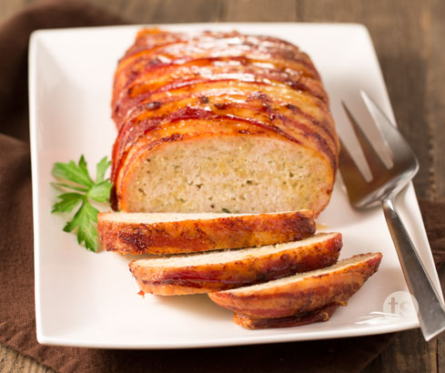 bacon wrapped meatloaf