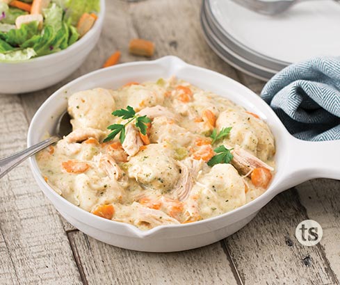 slow cooker chicken & dumplings