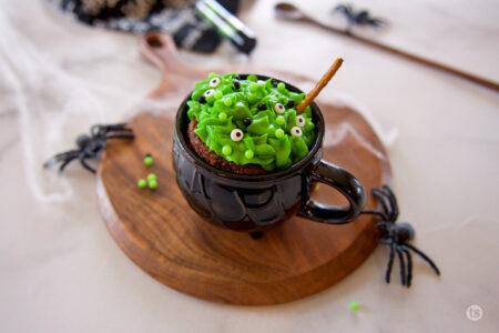 What’s Brewing: How to Make Halloween Mug Cakes