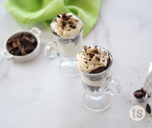 Cookies 'n Irish Cream Trifles