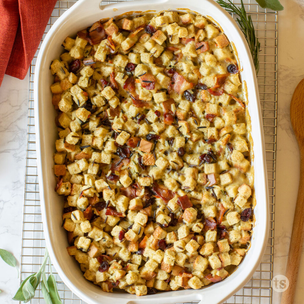 Creamy Wild Rice Stuffing