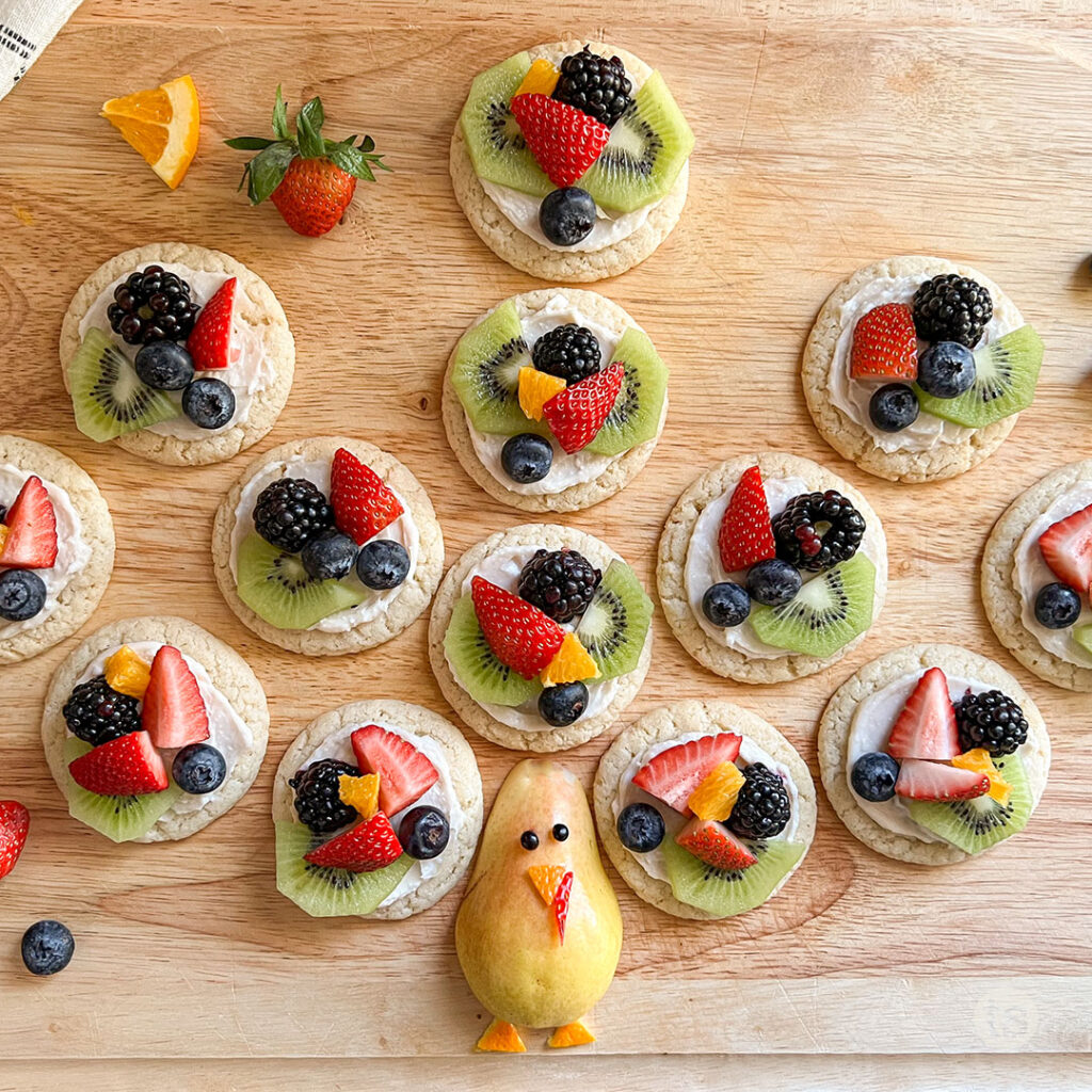 Turkey Fruit Pizza