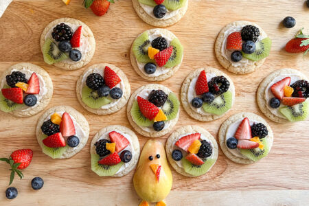 Easy DIY Fruit Pizza Turkey