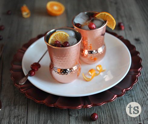 Cranberry Winter Moscow Mule