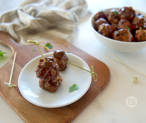 Saucy BBQ Meatballs