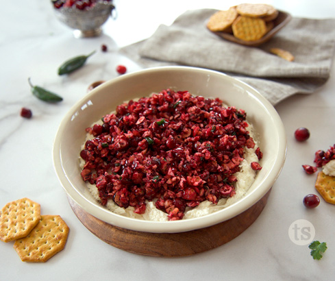 Cranberry Jalapeno Holiday Dip