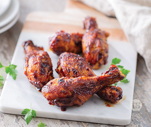 Air Fryer BBQ Chicken Legs