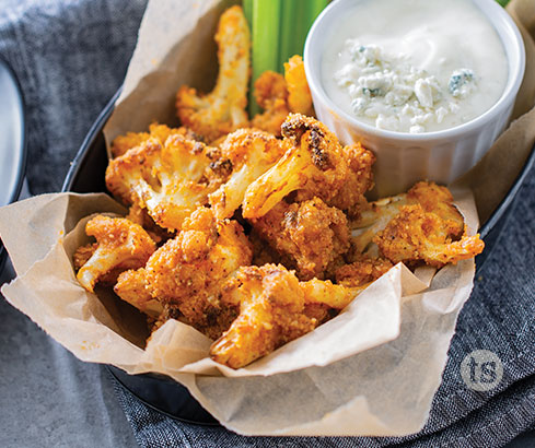 Air Fryer Buffalo Cauliflower