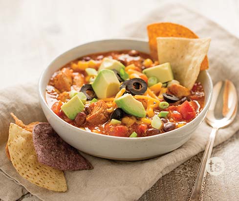 Chicken Enchilada Soup