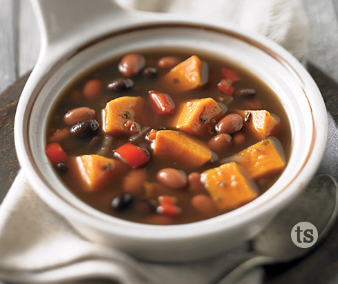 Sweet Potato & Black Bean Soup