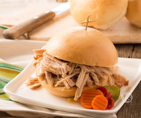 Vidalia Pulled Pork Sandwiches