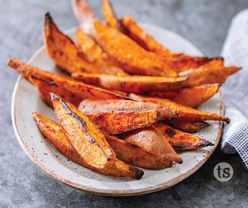 Spicy Sweet Potato Wedges