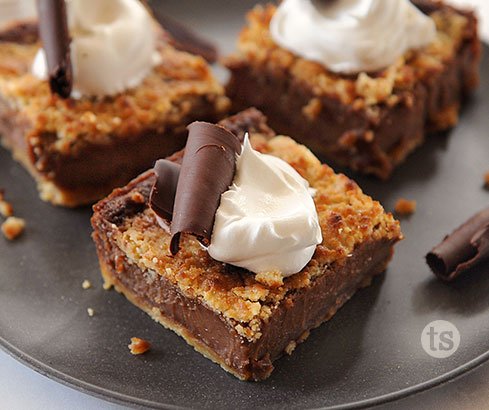 Chocolate Crème Brûlée Bars