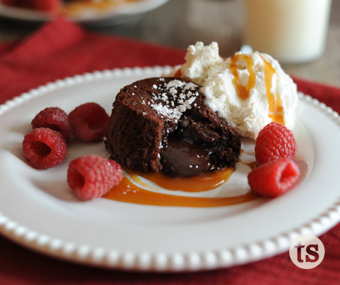 Molten Brownie Lava Cakes