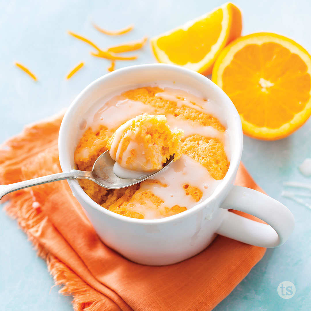 Orange Dreamsicle Mug Cake