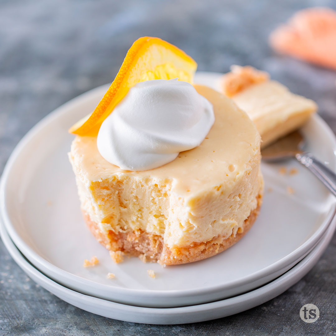 Try This Orange Dreamsicle Quick Cheesecake