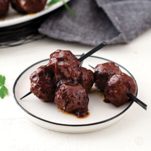 Smoky Bacon BBQ Meatballs