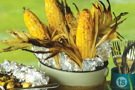 Fire-Roasted Corn on the Cob Cookout Side Dish