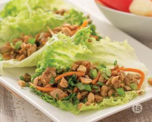 Try these Bayou Chicken Lettuce Wraps