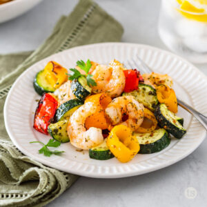 Try this Garlicky Shrimp & Veggies