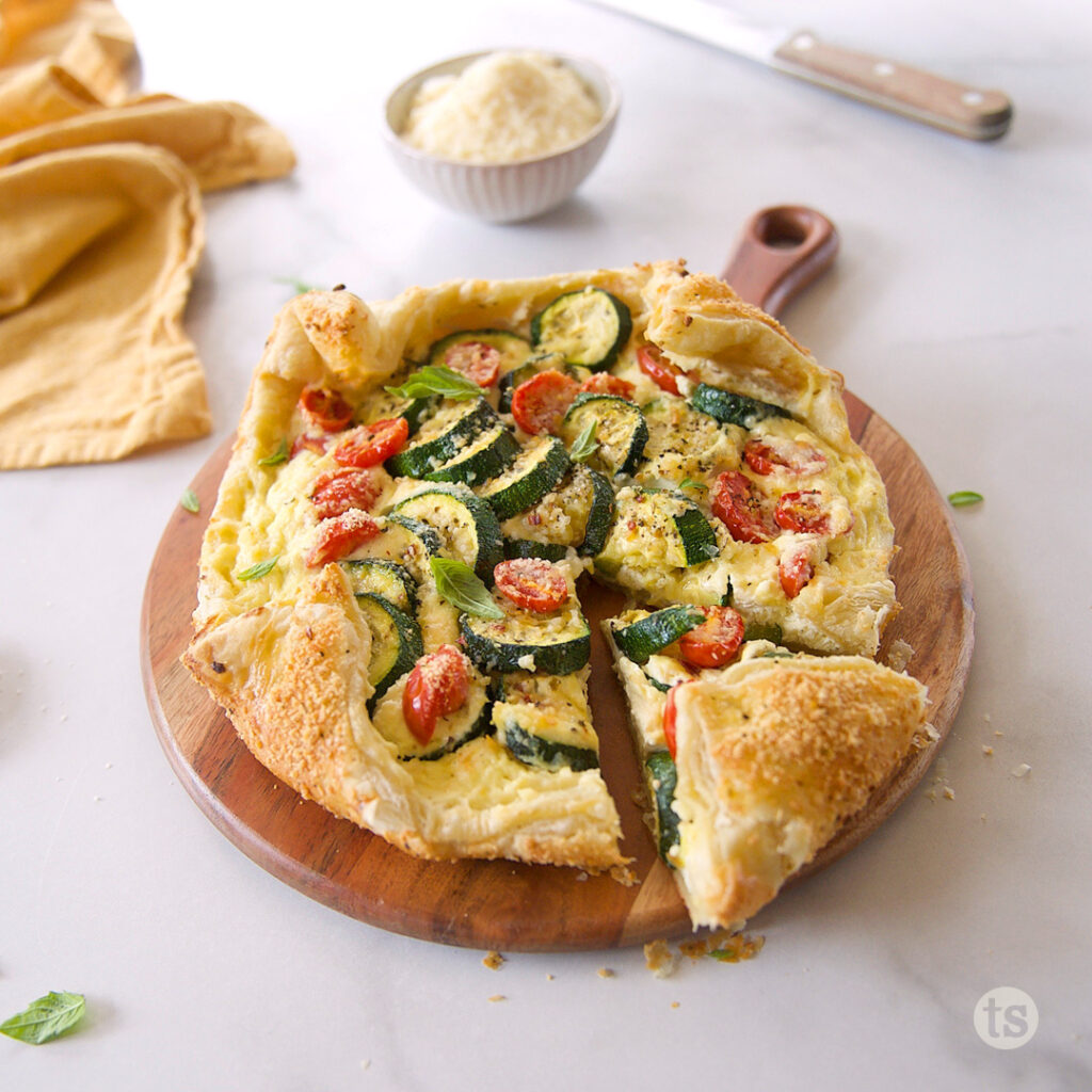 Try this Rustic Zucchini Summer Tart