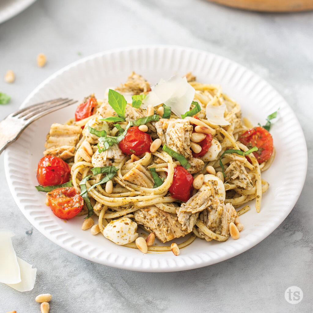 Try this Chicken Caprese Linguine