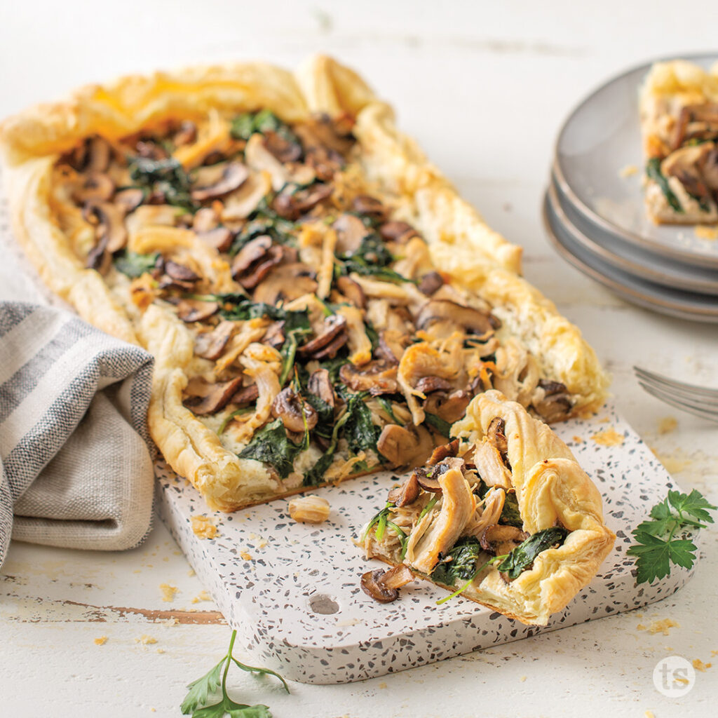 Try this Magic Chicken & Mushroom Galette