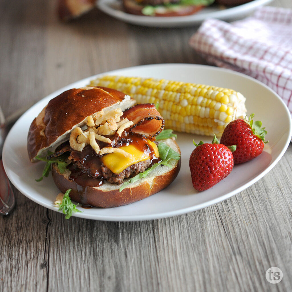 Try these Smokehouse BBQ Burgers