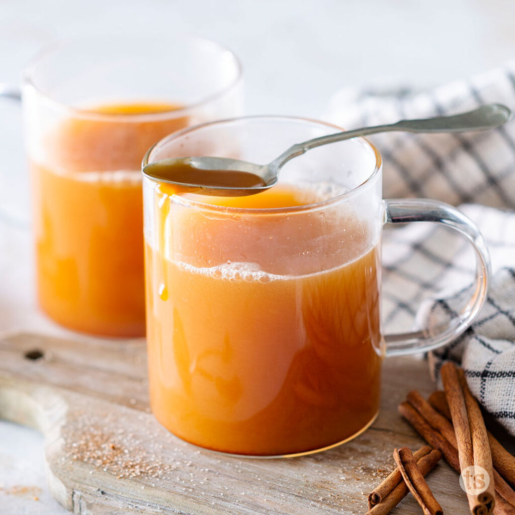 Try this Creamy Caramel Apple Cider