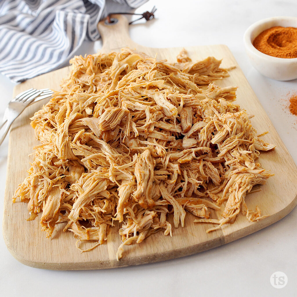 Try this Nashville Hot Shredded Chicken