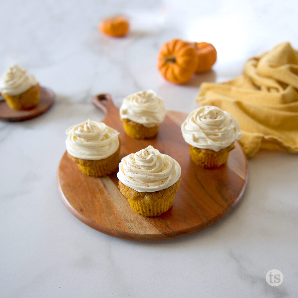 Try these Pumpkin Raisin Cupcakes