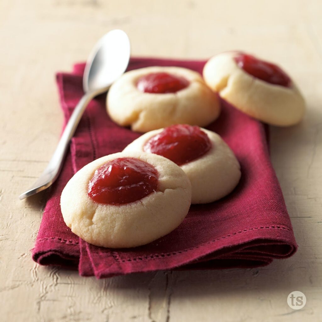 Try these Absolutely Almond Thumbprint Cookies