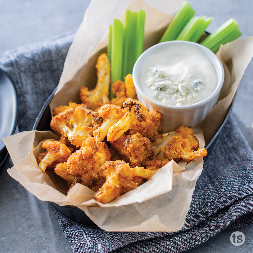 Try this Air Fryer Buffalo Cauliflower