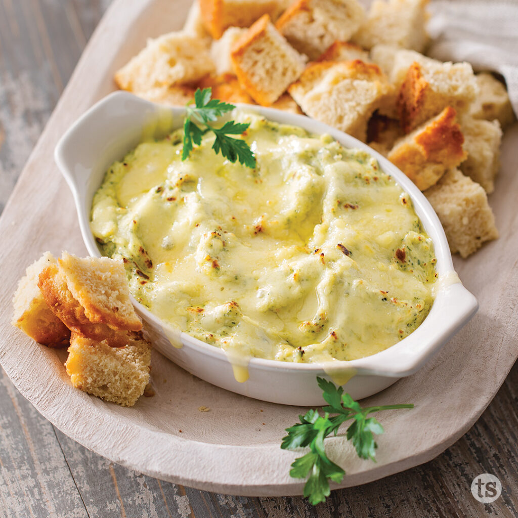 Try this Artichoke & Spinach Warm Dip