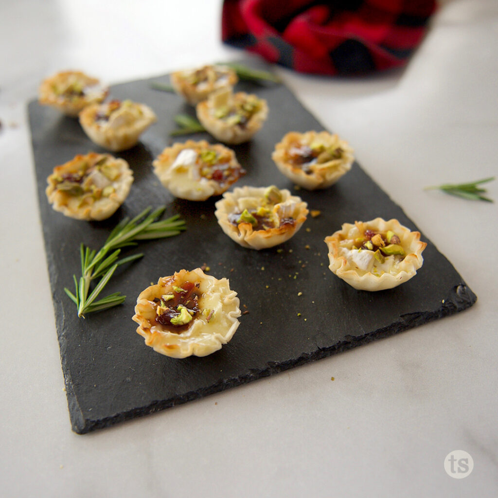 Try these Bacon Pepper Brie Bites